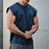 New O neck Tank Top for Men-Sleeveless Workout Cotton Vest